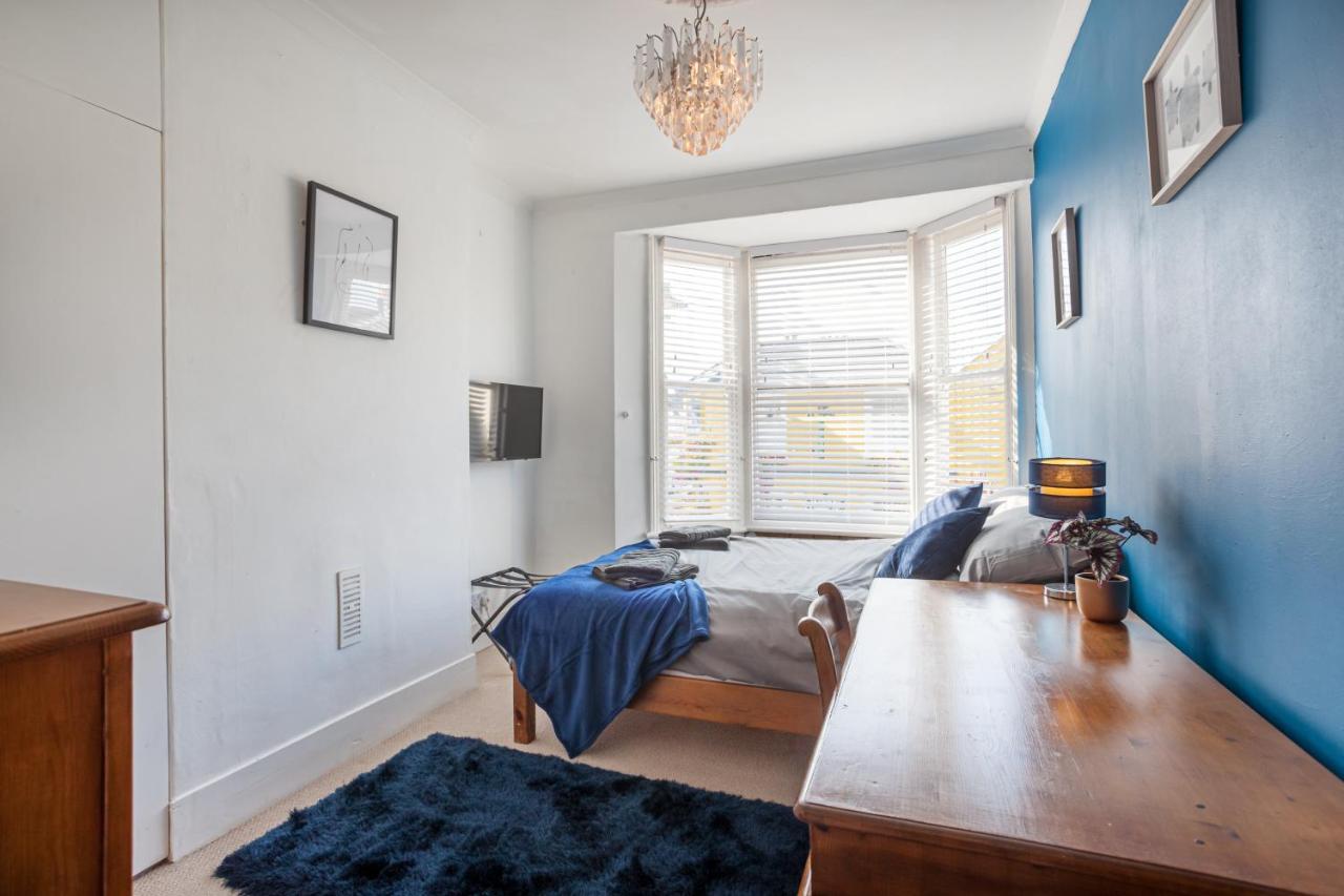 King Bd, Spacious 4Bd Victorian In Hove, 5 Mins From Beach!别墅 外观 照片